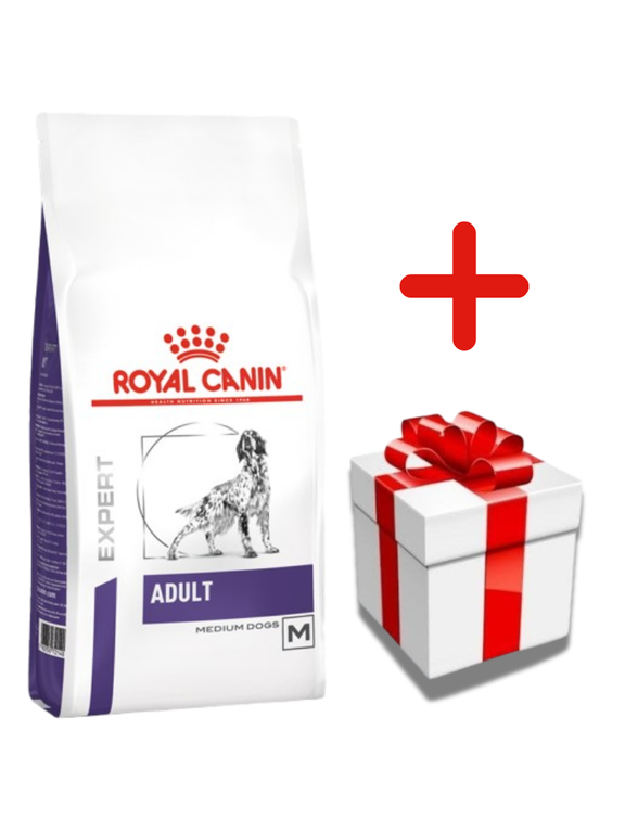 ROYAL CANIN Adult Medium Dog 4kg + NIESPODZIANKA DLA PSA GRATIS!!