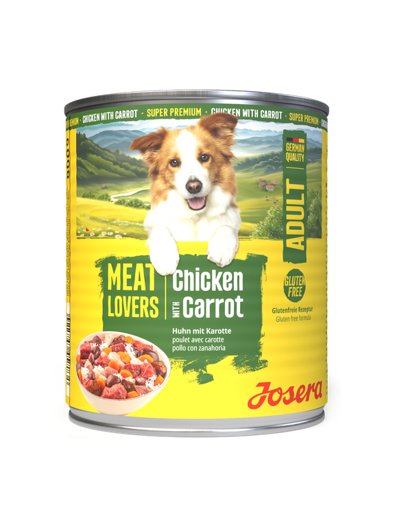 JOSERA Meatlovers Menu Kurczak z marchewką 800g