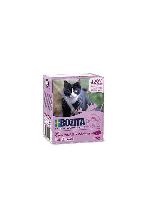 BOZITA Cat Krewetki W Sosie 12x370g