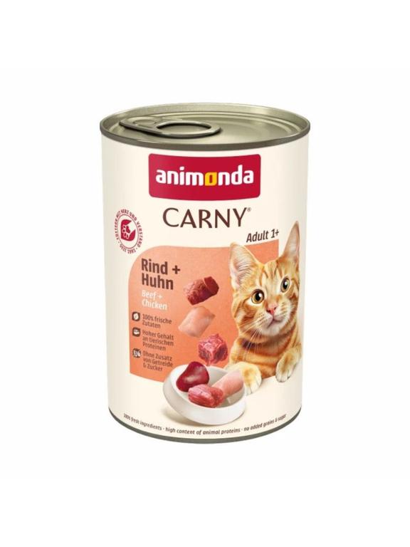 ANIMONDA Cat Carny Adult smak: wołowina i kurczak 400g
