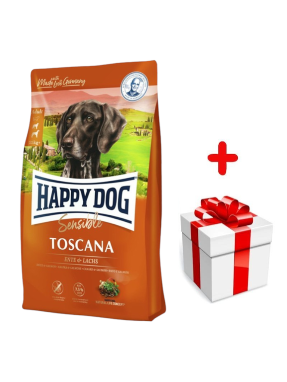 Happy Dog Supreme Toscana 12,5kg + niespodzianka dla psa GRATIS!