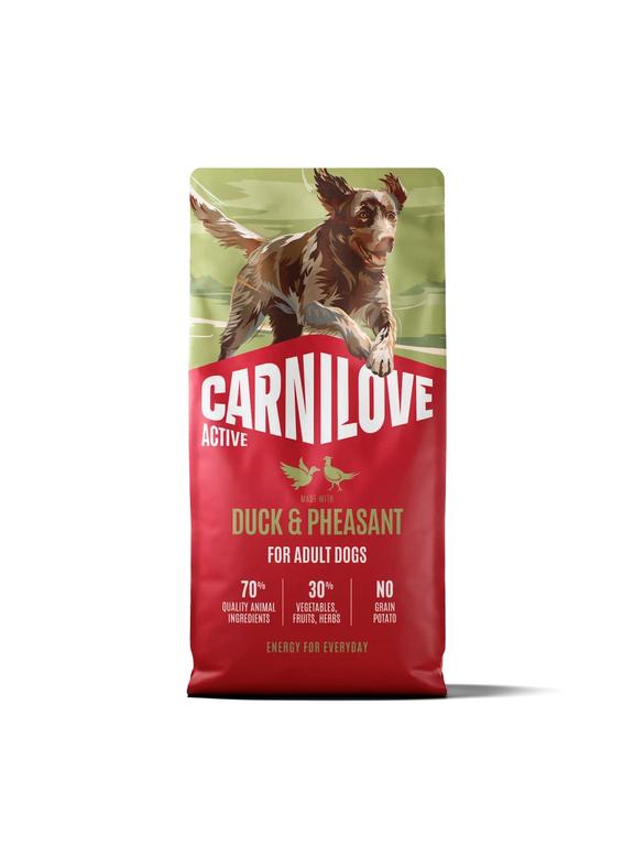 CARNILOVE Active Dog Duck & Pheasant for Adult 12kg