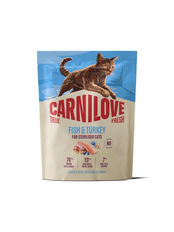 Carnilove True Fresh Cat Fish & Turkey for Sterilised Adult 2kg