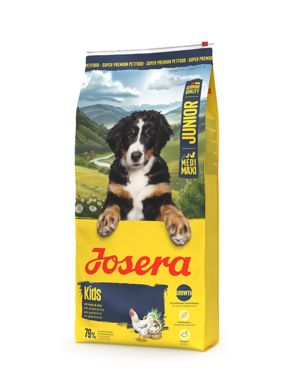 JOSERA Junior Kids 12,3kg / Opakowanie uszkodzone (6876) !!!