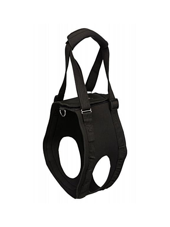 TRIXIE Uprząż Rehabilitacyjna dla psa L-XL - do 50kg czarna 75-85cm