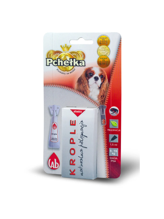 PCHEŁKA pies krople 1,5 ml
