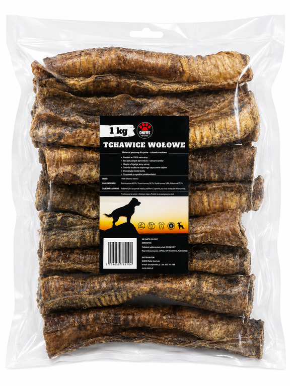 ONERS TCHAWICE WOŁOWE 1kg (KWAŁKI 30cm)