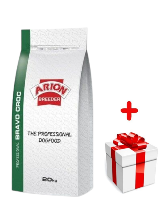 Arion Bravo Croc 24/10 20kg + niespodzianka dla psa GRATIS!