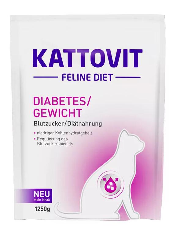 Kattovit Diabetes 1250g karma sucha