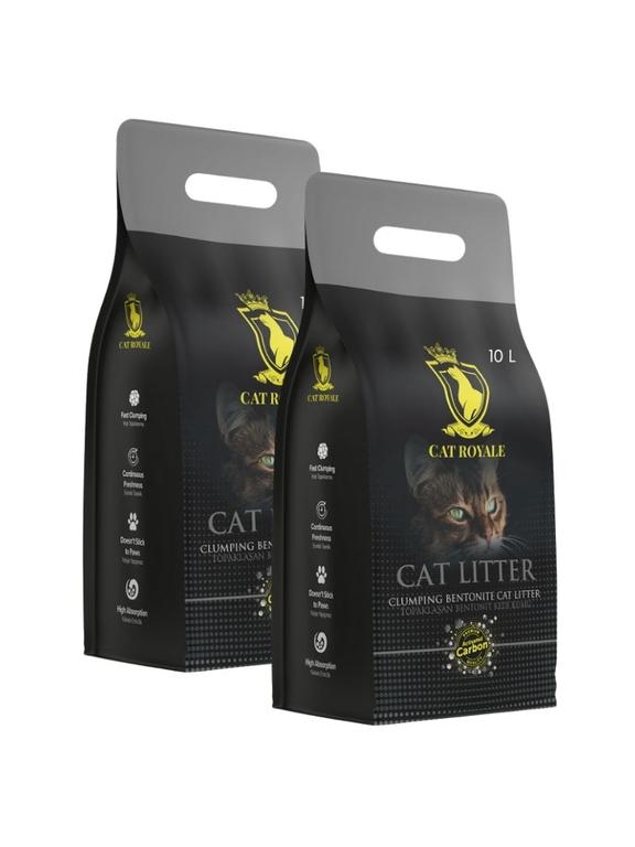 Cat Royale Activated Carbon żwirek bentonitowy 20l (2x10l)