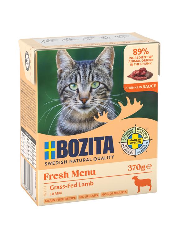 BOZITA Cat Jagnięcina w sosie  370g