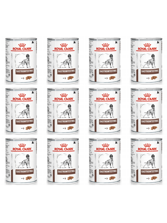 ROYAL CANIN Gastro Intestinal GI25 12x400g puszka PIES