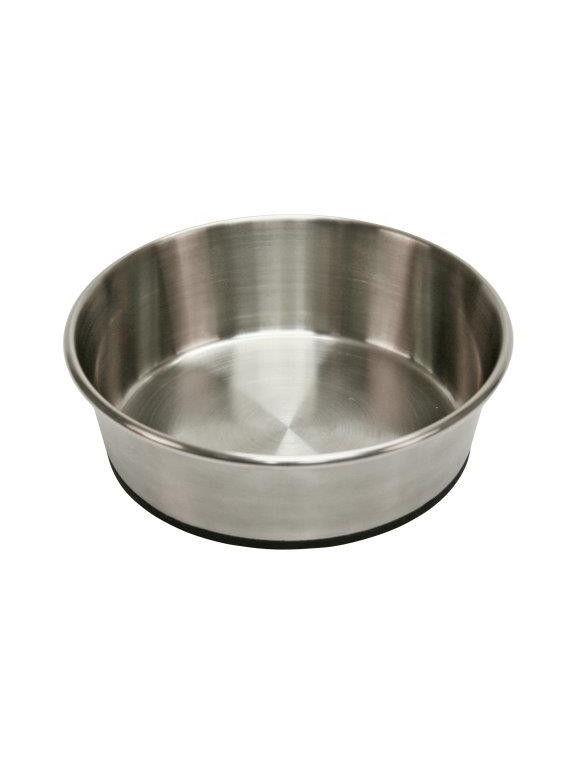 KERBL Antypoślizgowa miska ze stali nierdzewnej dla psa lub kota 1600 ml