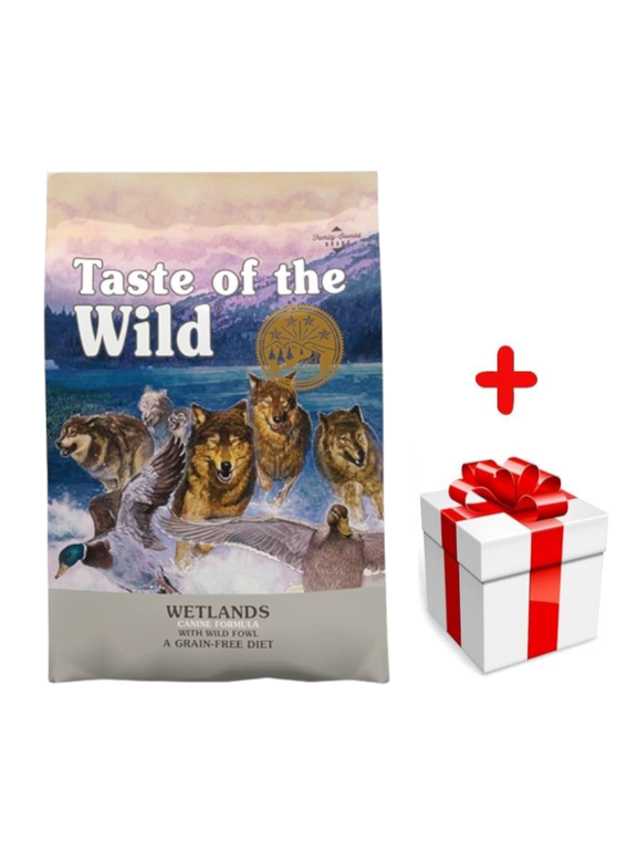 TASTE OF THE WILD Wetlands 5,6kg + niespodzianka dla psa GRATIS!