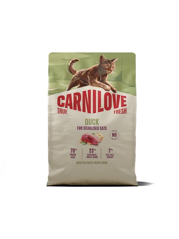 Carnilove True Fresh Cat Duck for Sterilised Adult 6 kg