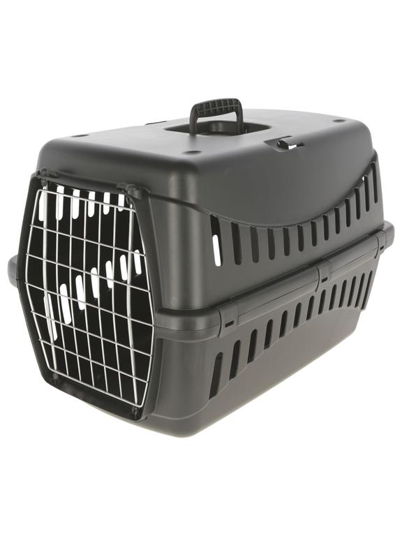 KERBL Transporter dla zwierząt Expedition Eco 58 cm x 38 cm x 38 cm czarny