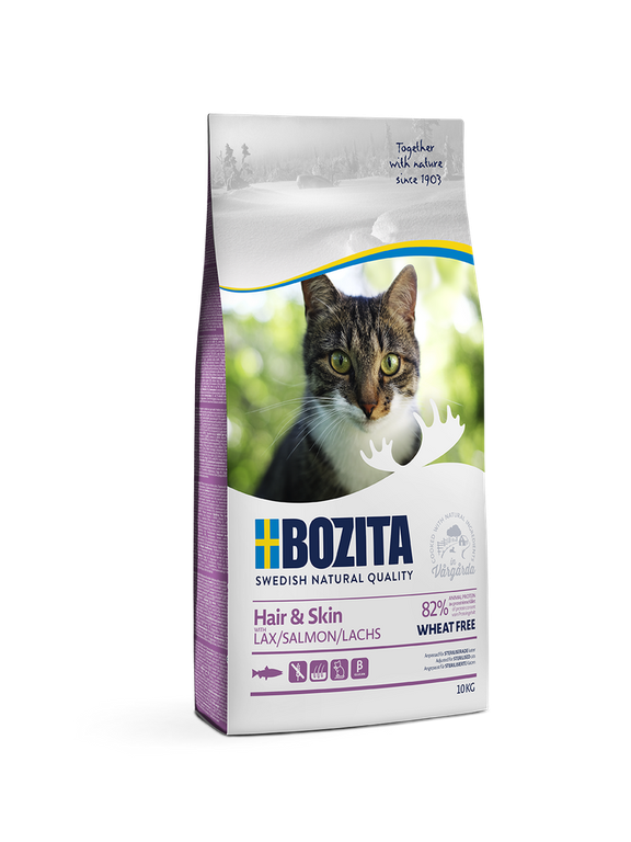 BOZITA Hair & skin z łososiem 10kg