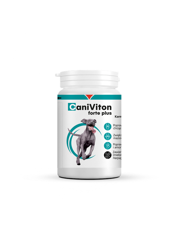 VETOQUINOL Caniviton Forte Plus - Karma Uzupełniająca Dla Psów 90tab
