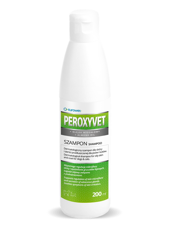 EUROWET Szampon Peroxyvet 200ml