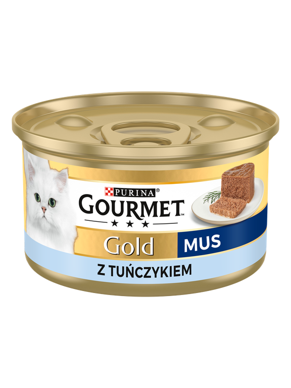 Purina Gourmet Gold mus z tuńczykiem 85g