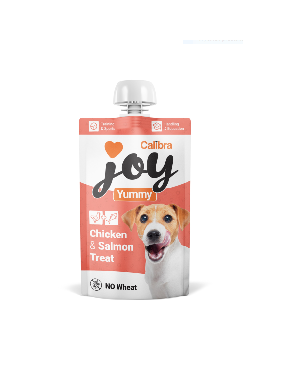 Calibra Joy Dog Yummy Chicken & Salmon Treat 100 g