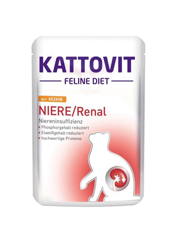 Kattovit Niere/Renal kurczak 85g saszetka