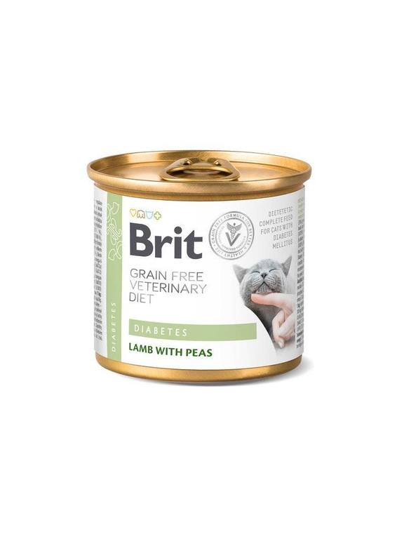 Brit Grain Free Veterinary Diet Cat Diabetes 200g