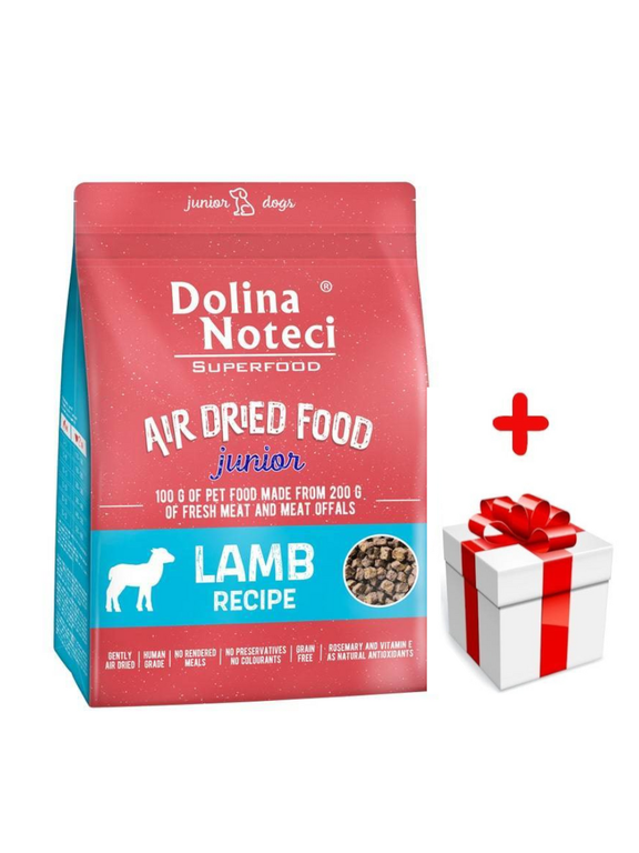 DOLINA NOTECI Superfood Junior Danie z jagnięciną- karma suszona dla psa 5kg + niespodzianka dla psa GRATIS!