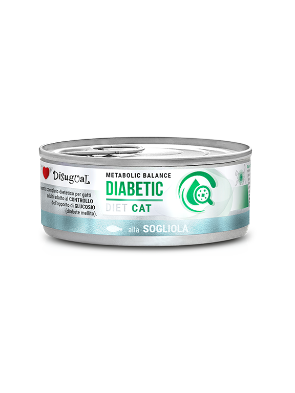 Disugual Karma mokra dla kota Weterynaryjna DIABETIC Sola (dorosły) 85g
