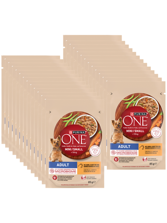 PURINA ONE Adult Mini/Small Karma dla dorosłych psów 26x85g