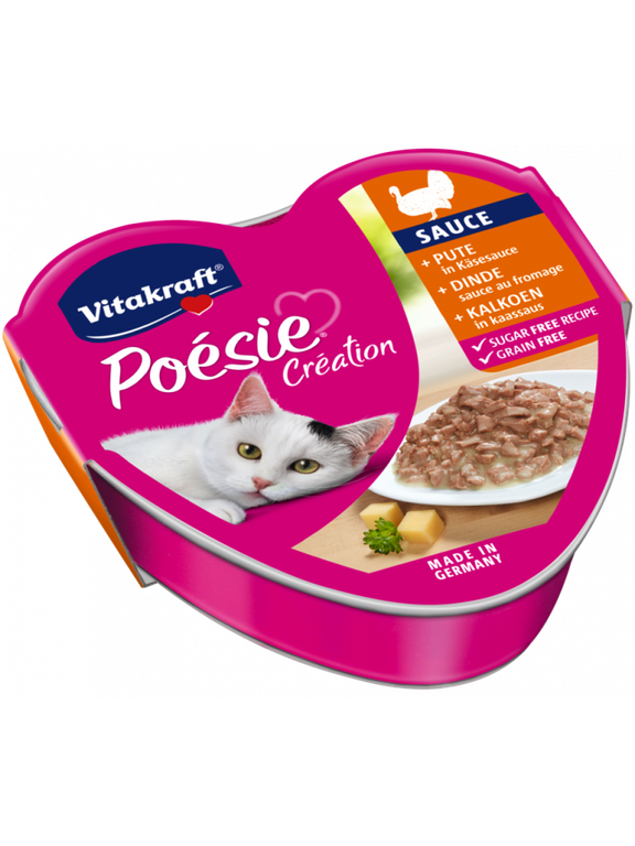 Vitakraft POESIE mokra karma dla kota indyk z serem 85g