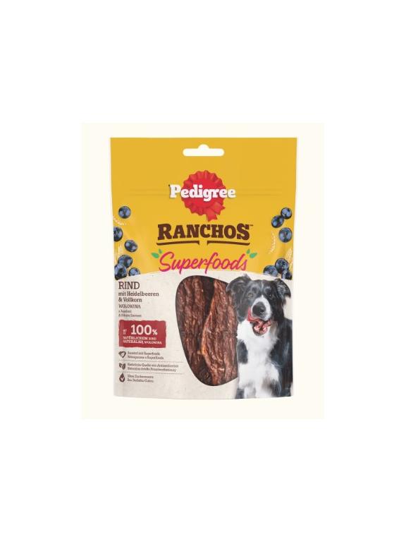 PEDIGREE® Ranchos™ Superfoods z wołowiną, jagodami i pełnym ziarnem 70g