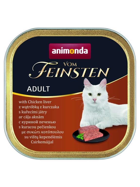ANIMONDA Vom Feinsten Classic Cat smak: z wątróbką drobiową 100g
