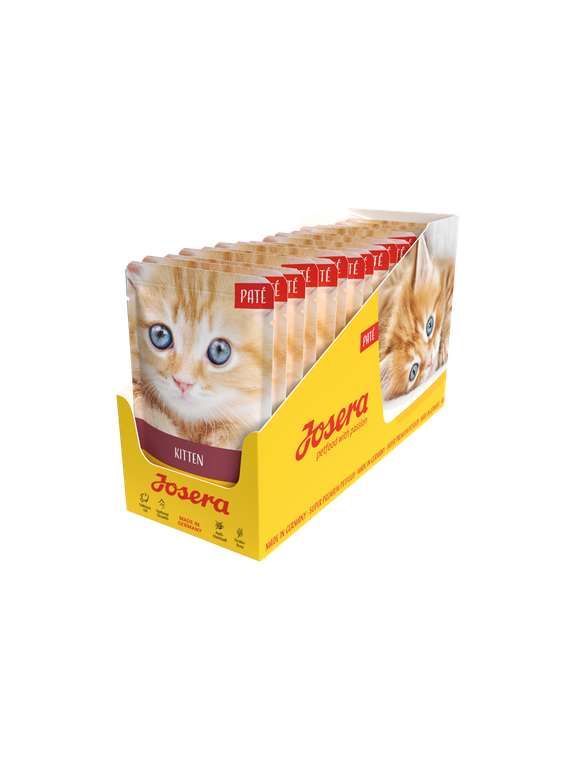 JOSERA Pate Kitten z olejem z łososia 16x85g