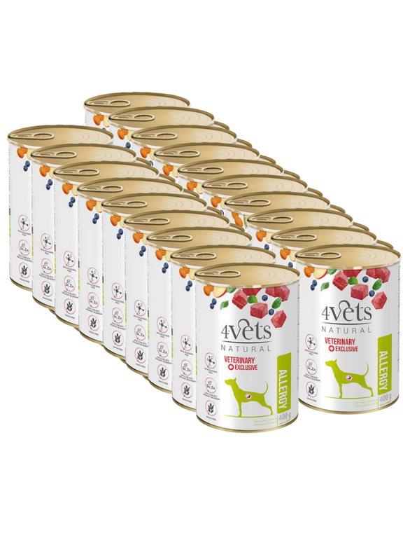 4Vets Dog Allergy 18x400g