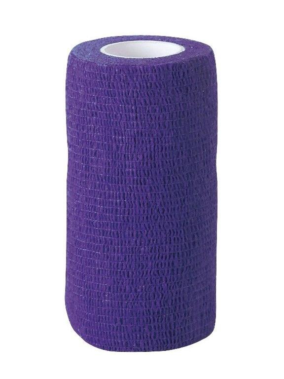 Kerbl Samoprzylepny bandaż EquiLastic, 7,5 cm, fioletowy