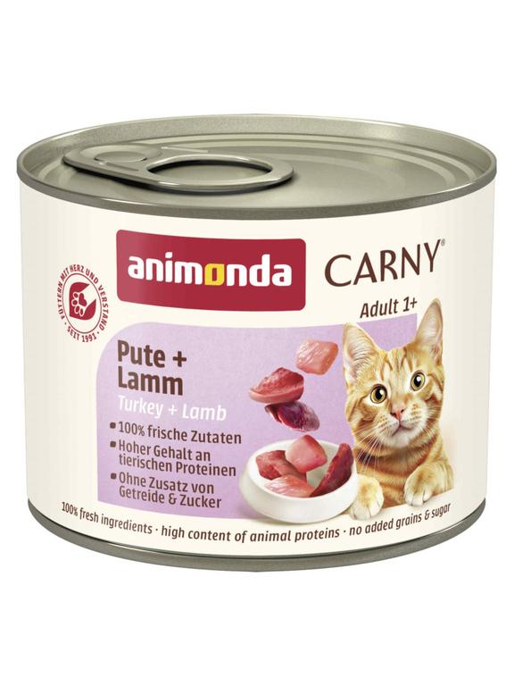 ANIMONDA Cat Carny Adult smak: indyk, jagnięcina 200g