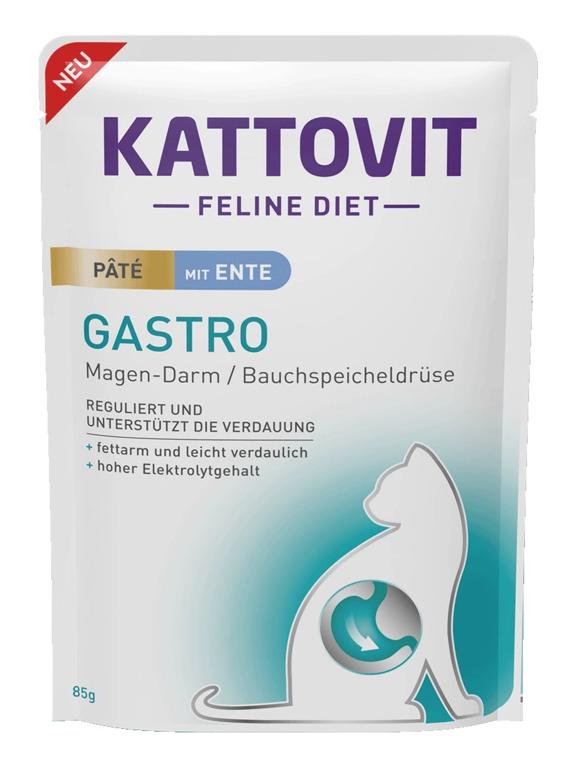 Kattovit Gastro Pate kaczka 85g saszetka