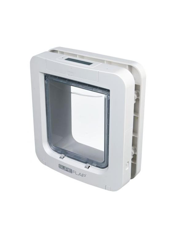 TRIXIE Drzwi dla kota z systemem Identyfikującym SureFlap 4-Way Białe