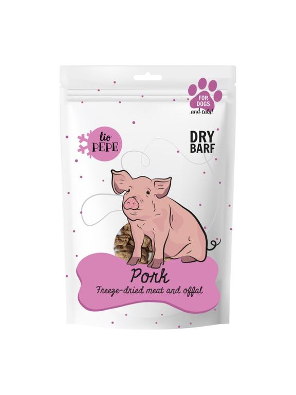 PAKA ZWIERZAKA - Przysmak Lio PEPE Pork hearts (wieprzowe serca)60g