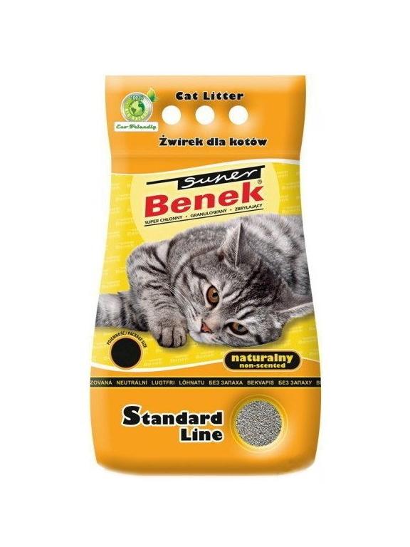 SUPER BENEK Żwirek Naturalny 5l