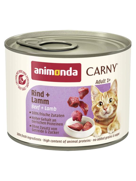 ANIMONDA Cat Carny Adult smak: wołowina i jagnięcina 200g