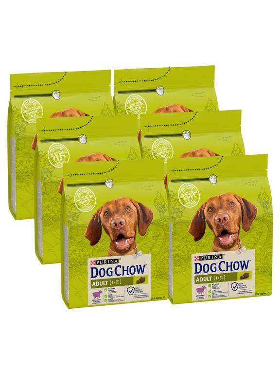 PURINA Dog Chow Adult Lamb 15kg (6x2,5kg)