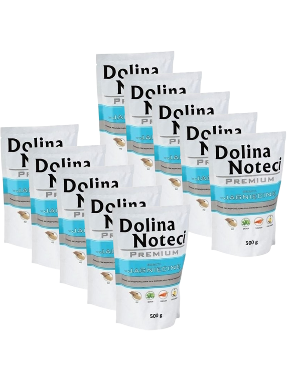 Dolina Noteci PREMIUM bogata w jagnięcinę 10 x 500g