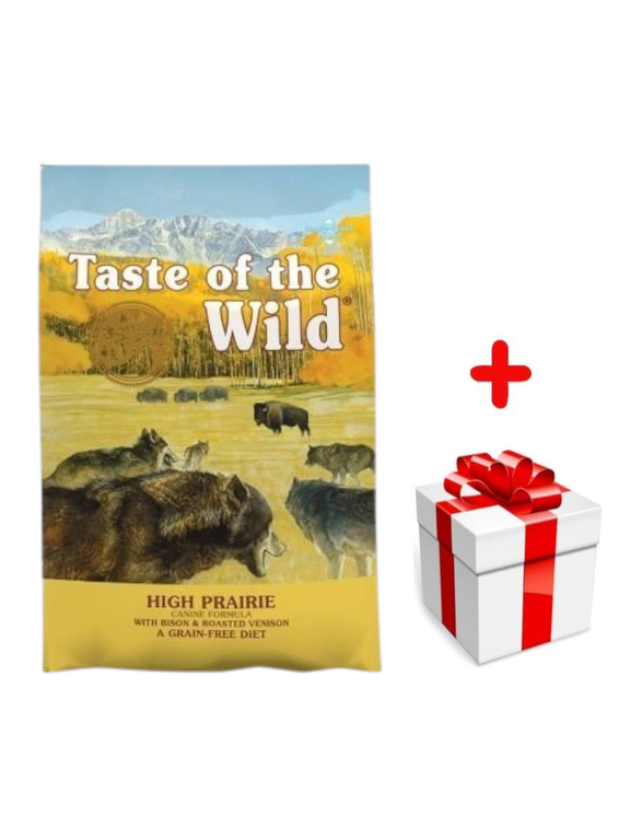 TASTE OF THE WILD High Prairie 5,6kg + niespodzianka dla psa GRATIS!
