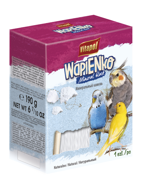 VITAPOL Wapienko dla ptaków naturalne XL 190g
