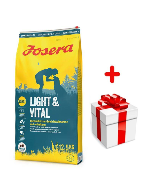 JOSERA Light & Vital 12,5kg + niespodzianka dla psa GRATIS!