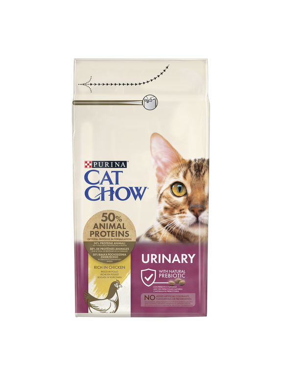 PURINA Cat Chow Urinary Karma bogata w kurczaka 1,3kg / Opakowanie uszkodzone (8766) !!!