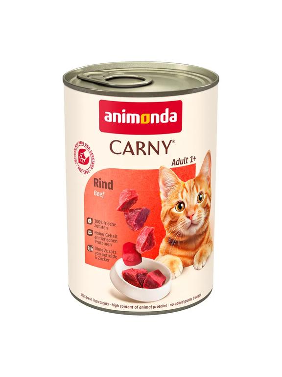 ANIMONDA Cat Carny Adult smak: wołowina 400g