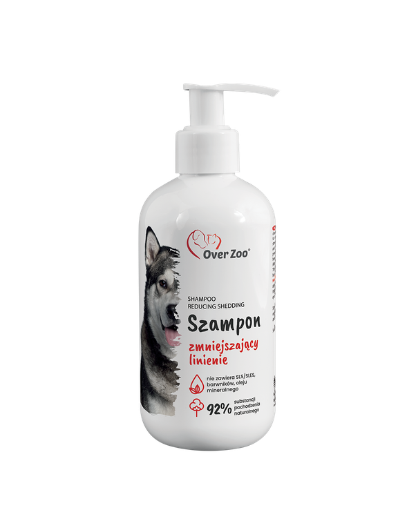 OVER ZOO Szampon zmniejszający linienie dla psa 250ml